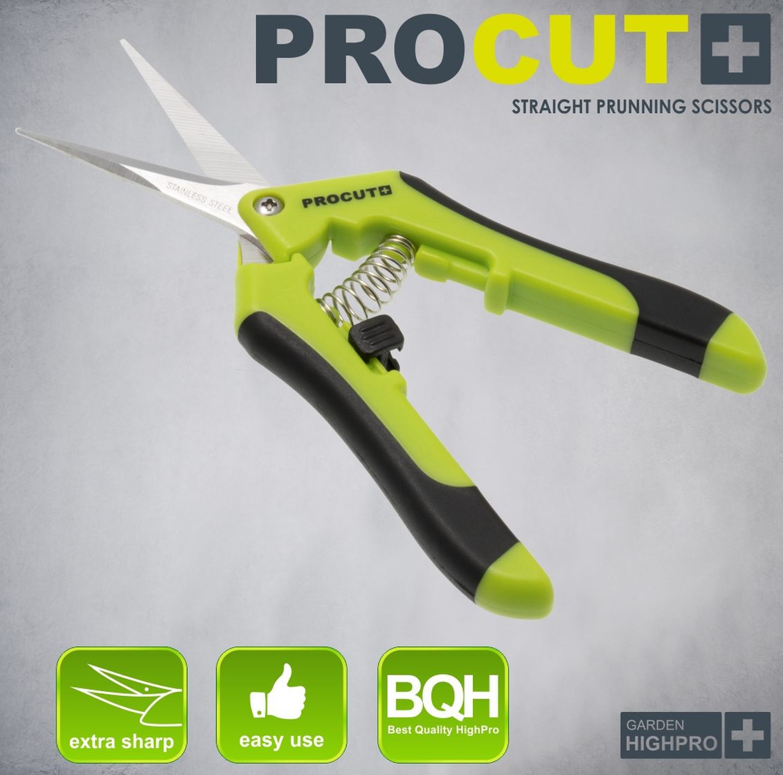 GHP Ernteschere PROcut mit geraden Klingen